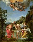 Francesco Albani Baptism of Christ oil